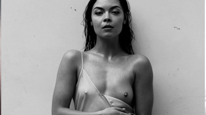 Scarlett Byrne (Pansy Parkinson de Harry Potter) en Playboy ByteSexy.