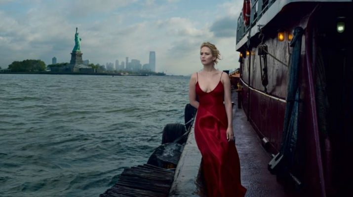 Jennifer Lawrence muy sexy en Vogue USA