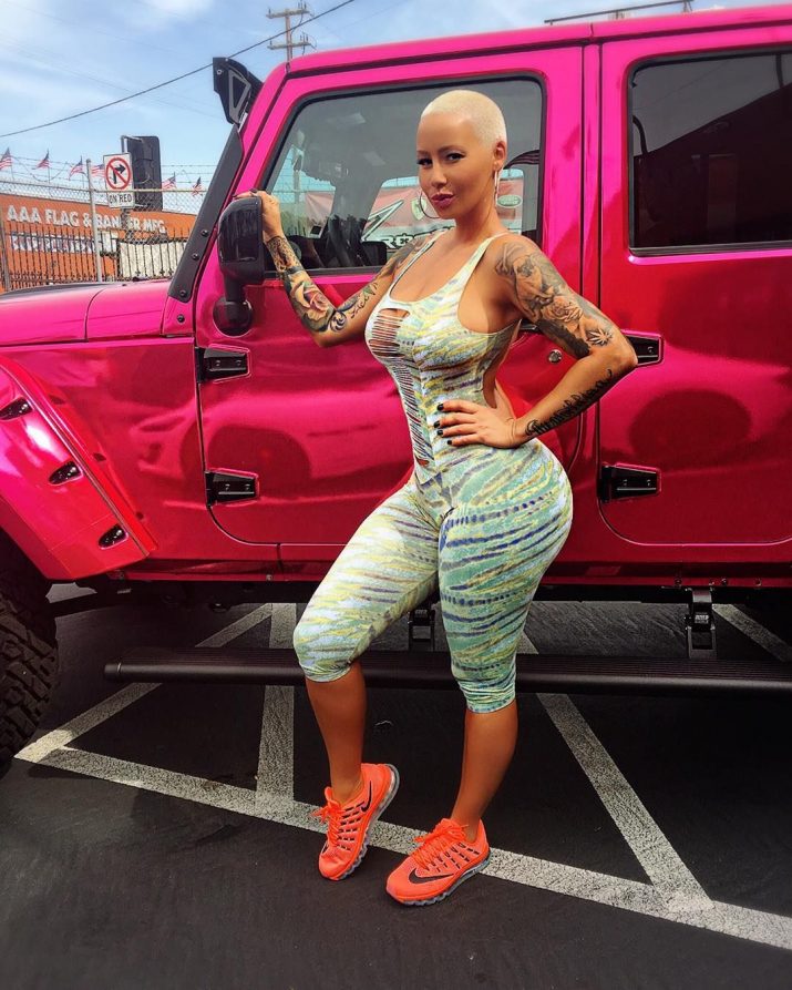 Las 17 Fotos Más Sexy Del Culo De Amber Rose Bytesexy